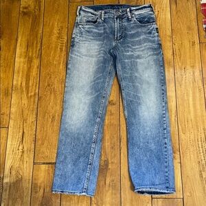 Silver Allan Jeans